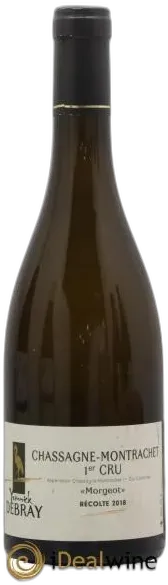 photo Chassagne-Montrachet 1er Cru Morgeot Yannick Debray 2018