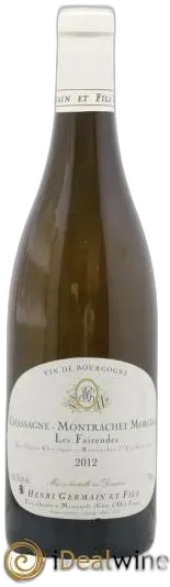 photo Chassagne-Montrachet 1er Cru Morgeot les Fairendes Henri Germain 2012