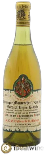 photo Chassagne-Montrachet 1er Cru Morgeot Vigne Blanche Château de la Maltroye 1979