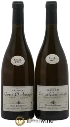 photo Corton-Charlemagne Grand Cru Henri de Villamonnt 2002
