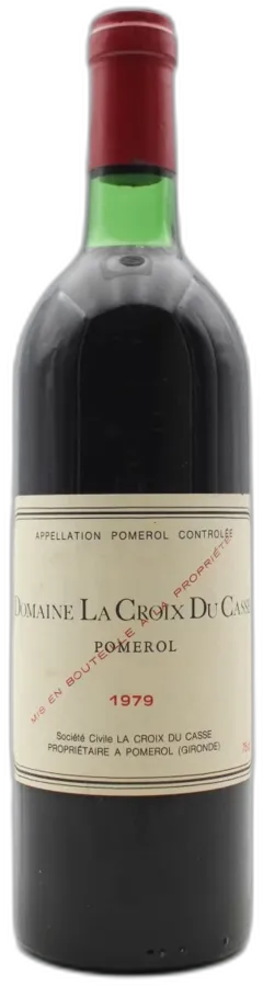 photo du vin Domaine la Croix du Casse