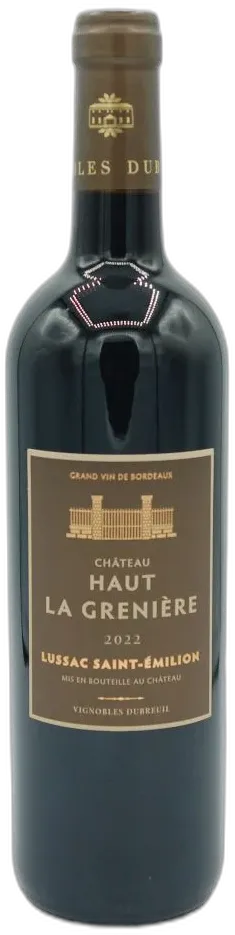 photo du vin Haut la Grenière 2022