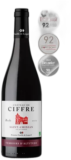 photo Château de Ciffre Bio Terroirs d’Altitude 2021