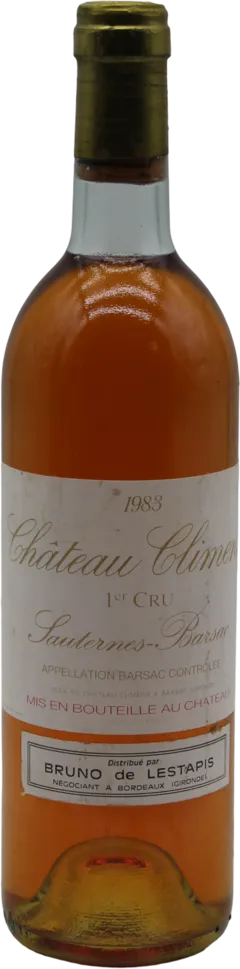 photo Chateau Climens 1983