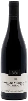 photo Morey Coffinet Chassagne Montrachet 1er Cru Clos Saint Jean Rouge 2018