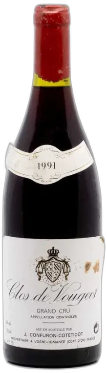 illustration du vin Confuron Cotetidot Clos Vougeot Grand Cru