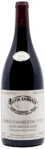 photo Esmonin Sylvie Gevrey Chambertin 1er Cru Clos Saint Jacques 2019 Magnum