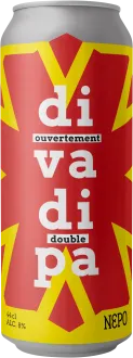 photo du vin Canette Bière Double Ipa Diva Brasserie Nepo