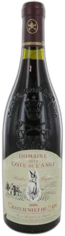 photo Châteauneuf du Pape 2000 Domaine de la Côte de l’Ange