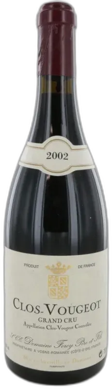 illustration du vin Clos de Vougeot Grand Cru Forey Père et Fils