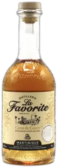 photo Rhum la Favorite Coeur de Canne Elevé Sous Bois