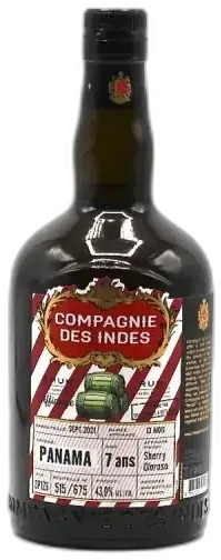 photo Rum Panama 7 Ans la Compagnie des Indes