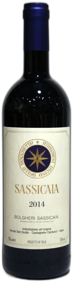 photo Sassicaia 2014