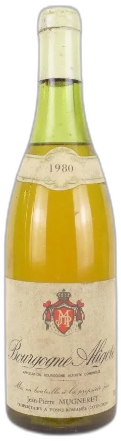 photo Aligoté Jean-Pierre Mugneret Blanc Bourgogne