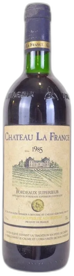 photo Château la France Fût de Chêne