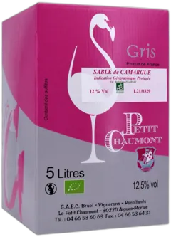 photo Bib Igp Sable de Camargue Gris Petit Chaumont Bio