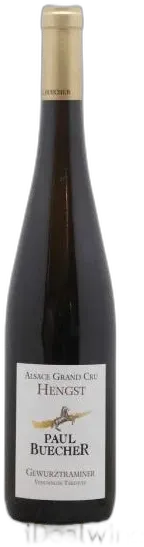 photo Alsace Gewurztraminer Grand Cru Hengst Vendanges Tardives Domaine Buecher 2018