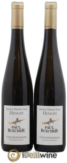 photo Alsace Gewurztraminer Grand Cru Hengst Vendanges Tardives Domaine Buecher 2018