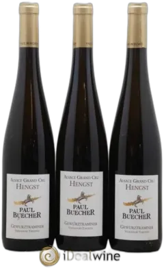 photo Alsace Gewurztraminer Grand Cru Hengst Vendanges Tardives Domaine Buecher 2018
