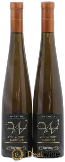photo Alsace Gewurztraminer Vendanges Tardives Wolfberger 2011
