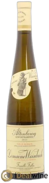 photo Alsace Gewurztraminer Altenbourg Weinbach 2021