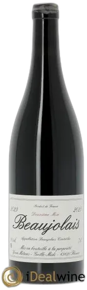image du vin Beaujolais 2nde Mise Yvon Métras