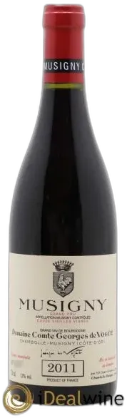 photo Musigny Grand Cru Cuvée Vieilles Vignes Comte Georges de Vogüé