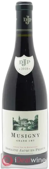 photo Musigny Grand Cru Jacques Prieur 2018
