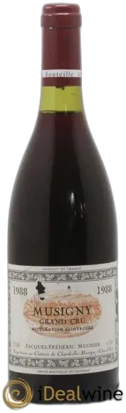 photo Musigny Grand Cru Jacques-Frédéric Mugnier