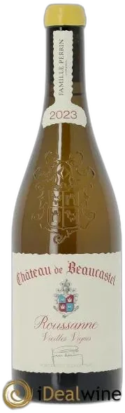 photo Châteauneuf-du-Pape Château de Beaucastel Vieilles Vignes Roussanne Famille Perrin