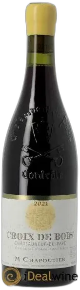 photo Châteauneuf-du-Pape Croix de Bois Chapoutier 2021