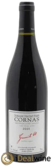 photo Cornas Granit 60 Vieilles Vignes Vincent Paris