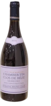 photo Bruno Clair Chambertin Clos de Bèze Grand Cru