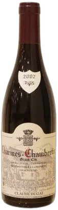 photos du vin Domaine Claude Dugat Charmes-Chambertin Grand Cru 2007