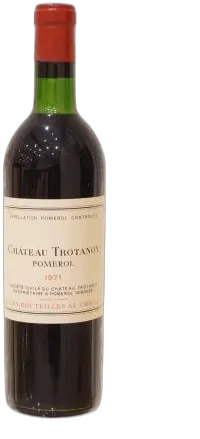 image du vin Château Trotanoy Pomerol 1971