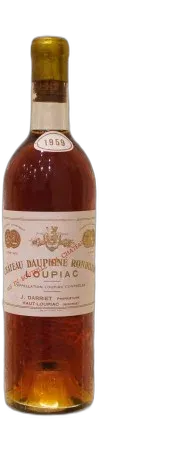 photo Château Dauphiné-Rondillon Loupiac 1959