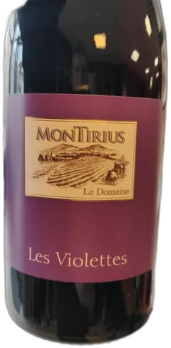 photo du vin Vin les Violettes Domaine Montirius, cã´Tes du Rhã´ne