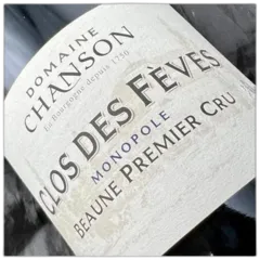 photo Domaine Chanson Beaune Clos des Fèves Rouge 2017
