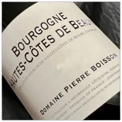 photo Domaine Pierre Boisson Hautes Cotes de Beaune Rouge 2020