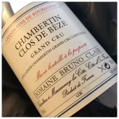 photo Domaine Bruno Clair Chambertin Clos de Beze 2018