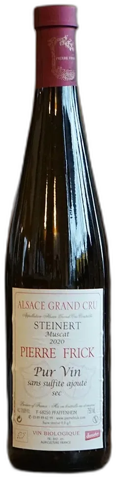photo Muscat Grand Cru Steinert 2020 Pierre Frick