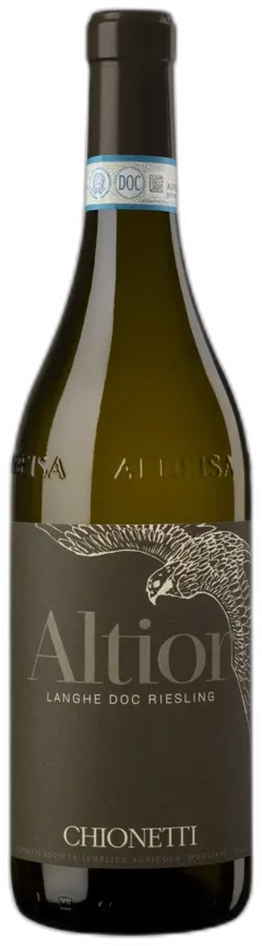 photo du vin Langhe Riesling Doc Bio 'Altior' Chionetti