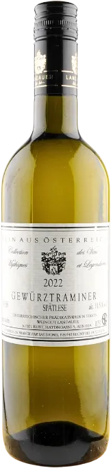 image du vin Bruno Landauer Ruster Spatlese 