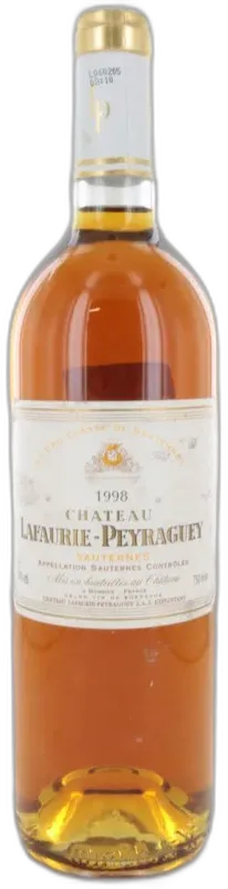 photo Château Lafaurie Peyraguey 1998