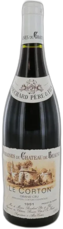 photo Corton Grand Cru 1991 Bouchard Père et Fils
