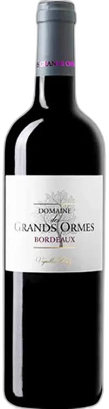 aperçu du vin Daniel Mouty Domaine des Grands Ormes Bordeaux Aoc Rouge