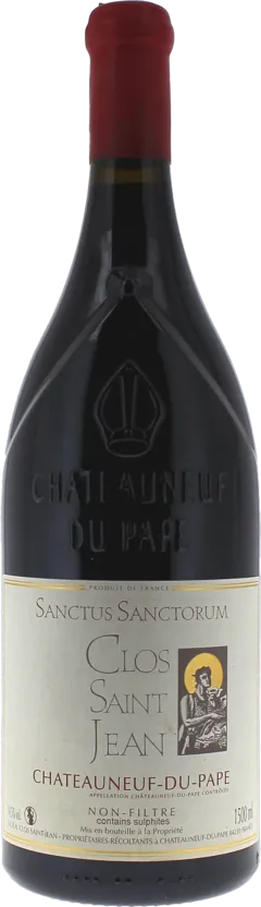 photo du vin Clos Saint Jean Sanctus Sanctorum