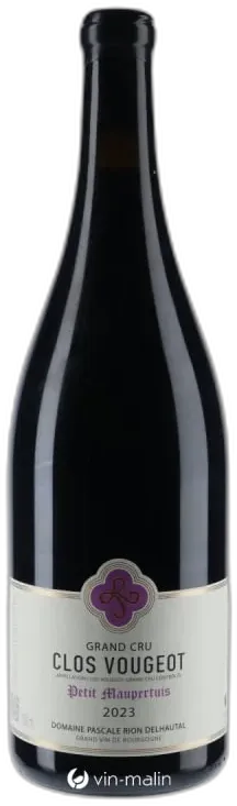 photo du vin Clos Vougeot Grand Cru "Petit Maupertuis