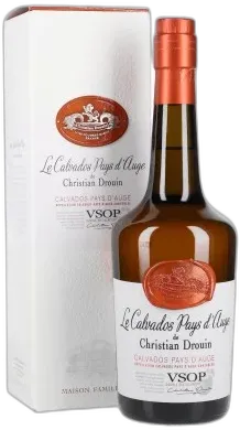 photo Christian Drouin Calvados Vsop 40 Etui