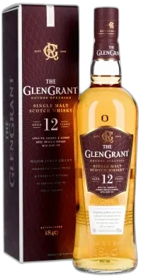 photo Glen Grant 12 Ans Scotch Whisky 43 Etui
